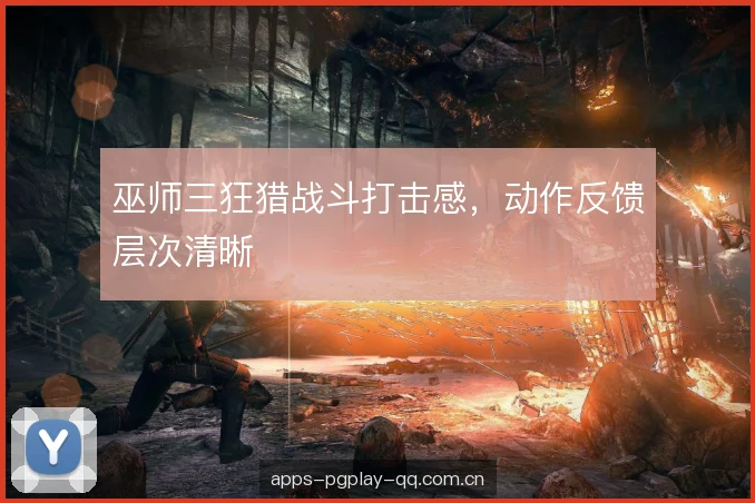 巫师三狂猎战斗打击感，动作反馈层次清晰