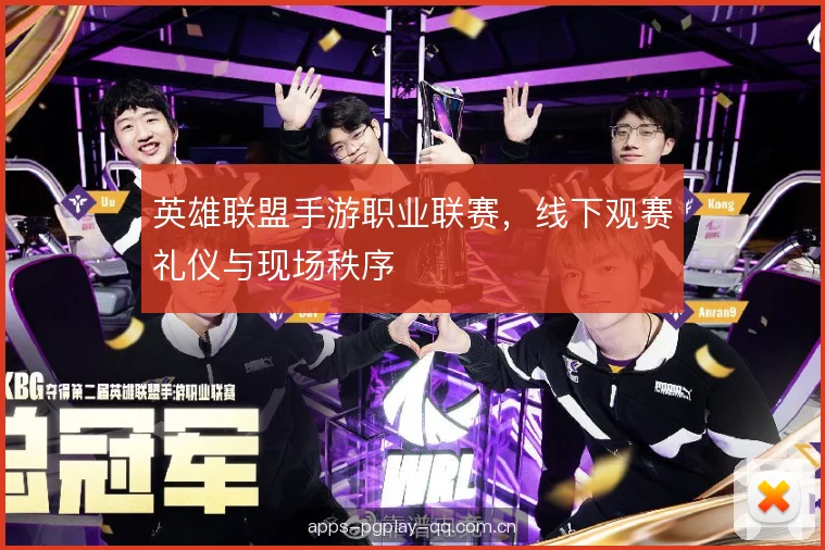 英雄联盟手游职业联赛，线下观赛礼仪与现场秩序