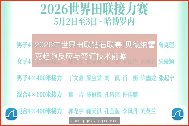 2026年世界田联钻石联赛 贝德纳雷克起跑反应与弯道技术前瞻 2026年世界田联钻石联赛 贝德纳雷克起跑反应与弯道技术前瞻